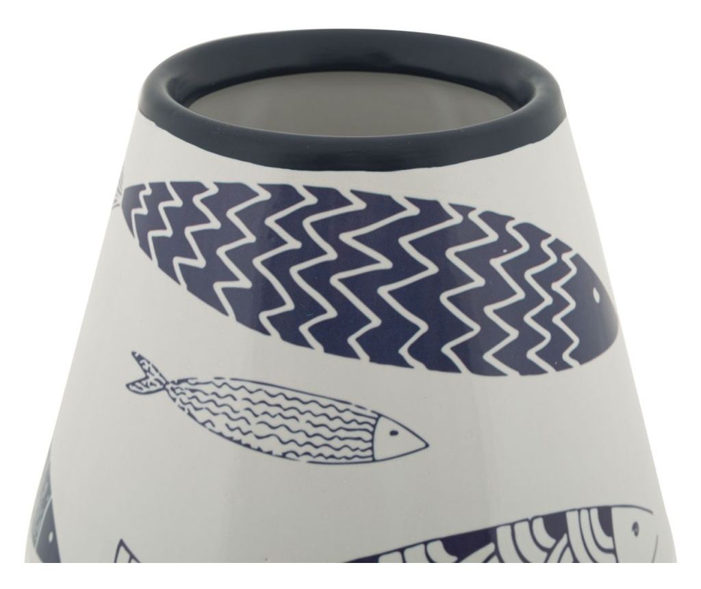 Vaza Fish Bijela 14 cm - 2