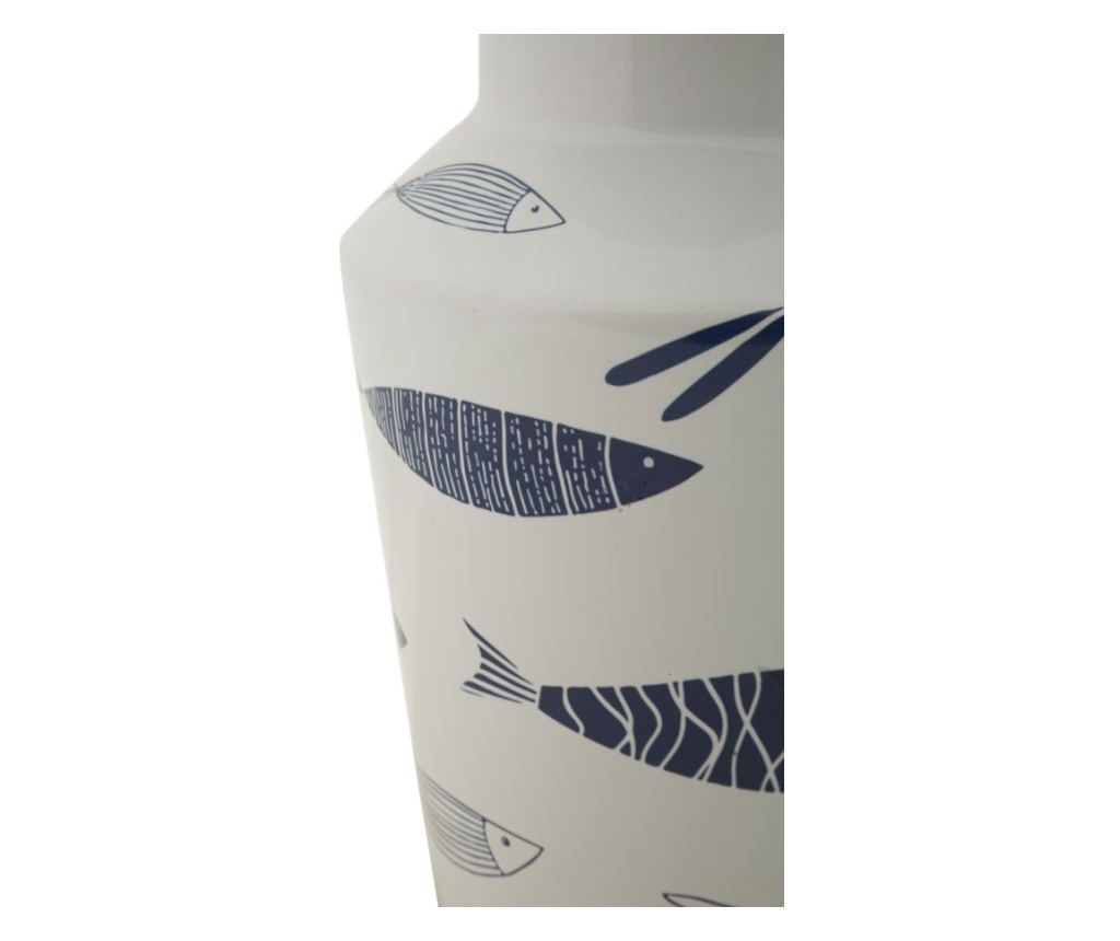 Vaza Fish Bijela 14 cm - 4