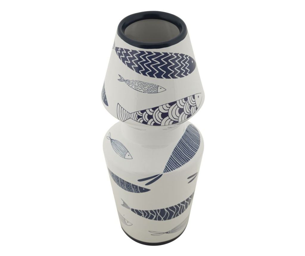 Vaza Fish Bijela 14 cm - 7