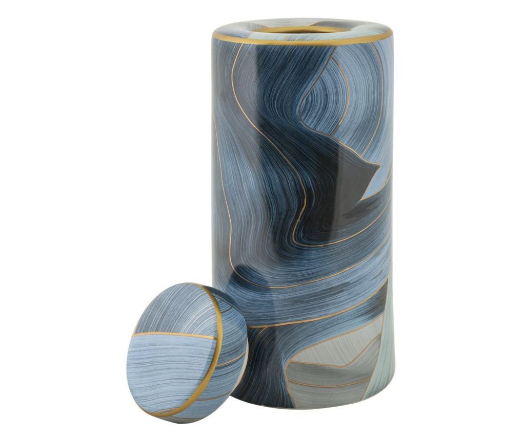Vaza Elegant Blue 15 cm - 4