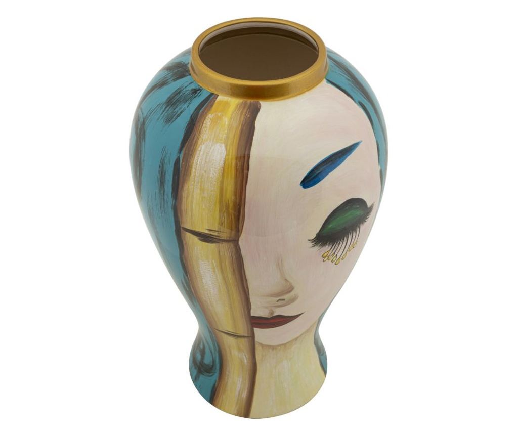 Vază artă față cm ø 21x34 - 3