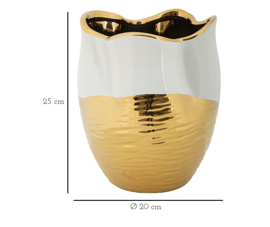 Vaza Luci Bijela 20 cm - 6