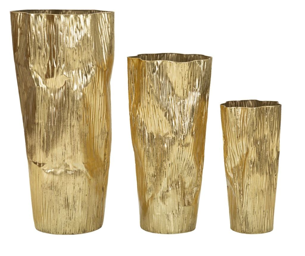 Vaza Gloty Gold 41 cm (3 kom) - 2