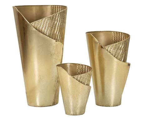 Držač za vazu Flosty set 3 kom cm 39x42x75-32x32x55-25x25x35