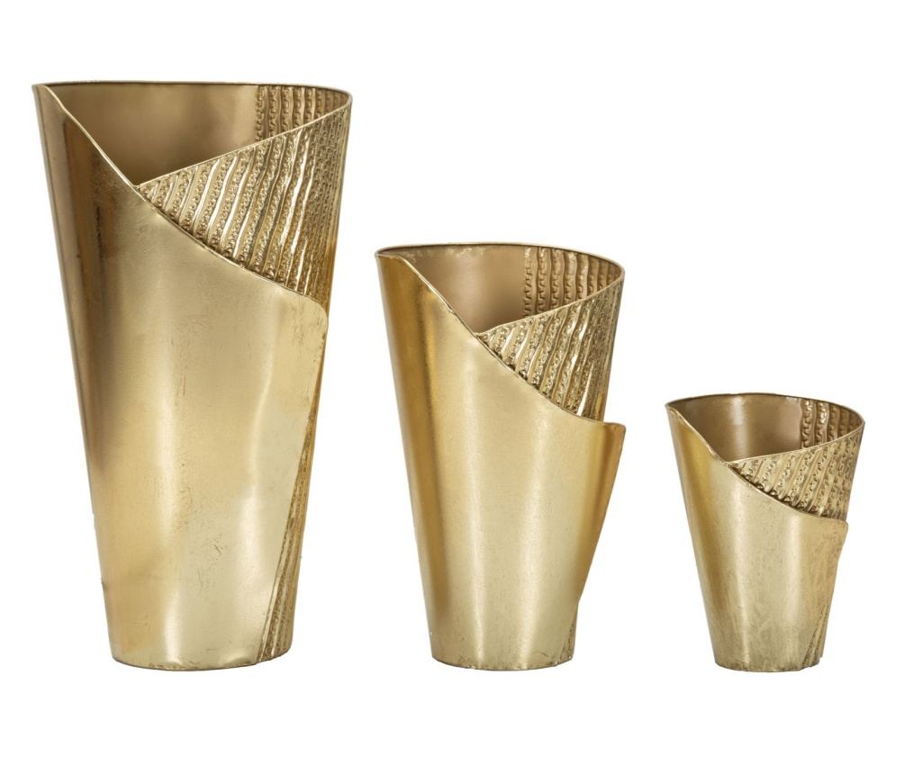 Vaza Flossy Gold 39 cm (3 kom) - 2