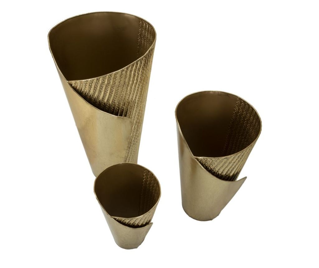 Vaza Flossy Gold 39 cm (3 kom) - 3
