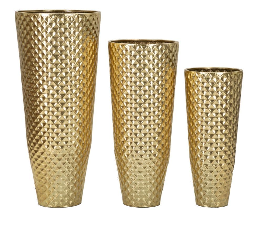 Vaza Gloty Gold 48 cm (3 kom) - 3