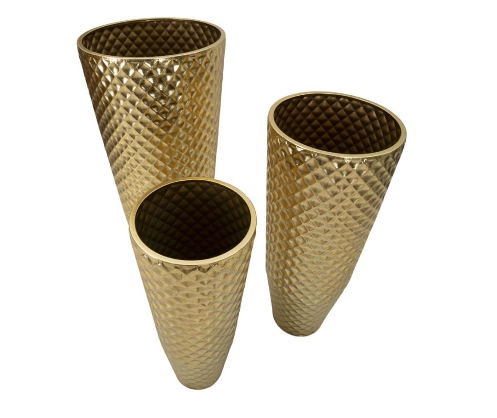 Vaza Gloty Gold 48 cm (3 kom) - 5
