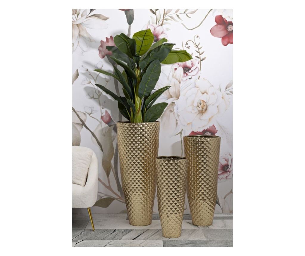 Vaza Gloty Gold 48 cm (3 kom) - 13