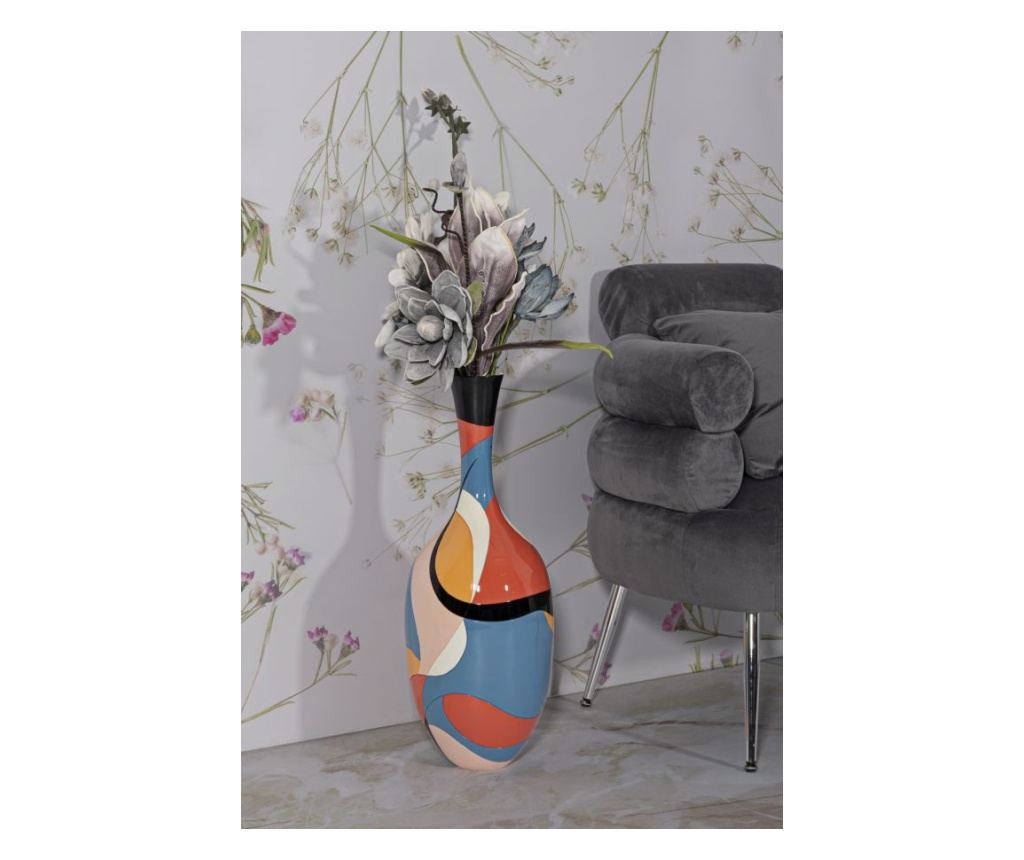Vaza Rubic Plava 25 cm - 9