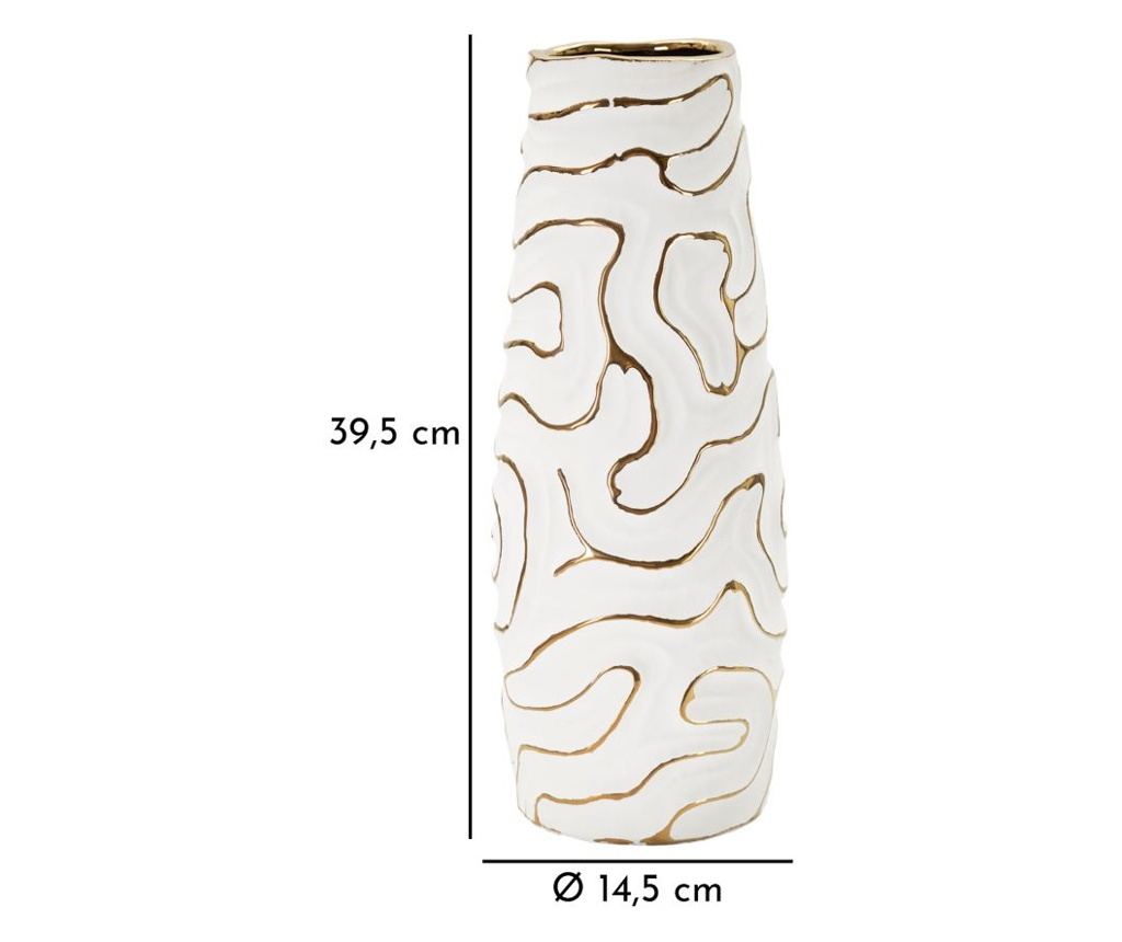 Vaza Lia Bijela 15 cm - 6