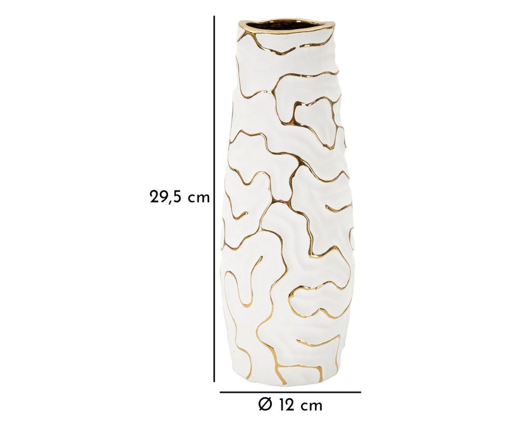 Vaza Lia Bijela 12 cm - 6