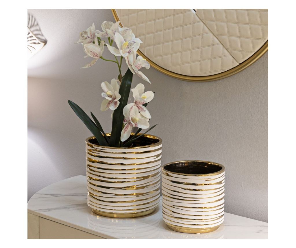 Vaza Blom Bijela 23 cm (2 kom) - 5