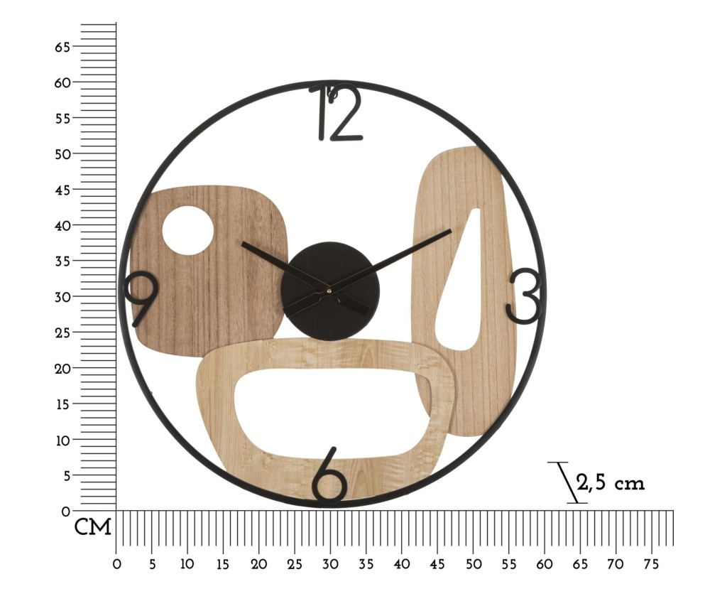 Sat Motif Crni 60 cm - 6