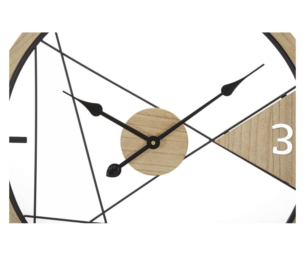 Sat Geometric Crni 60 cm - 2