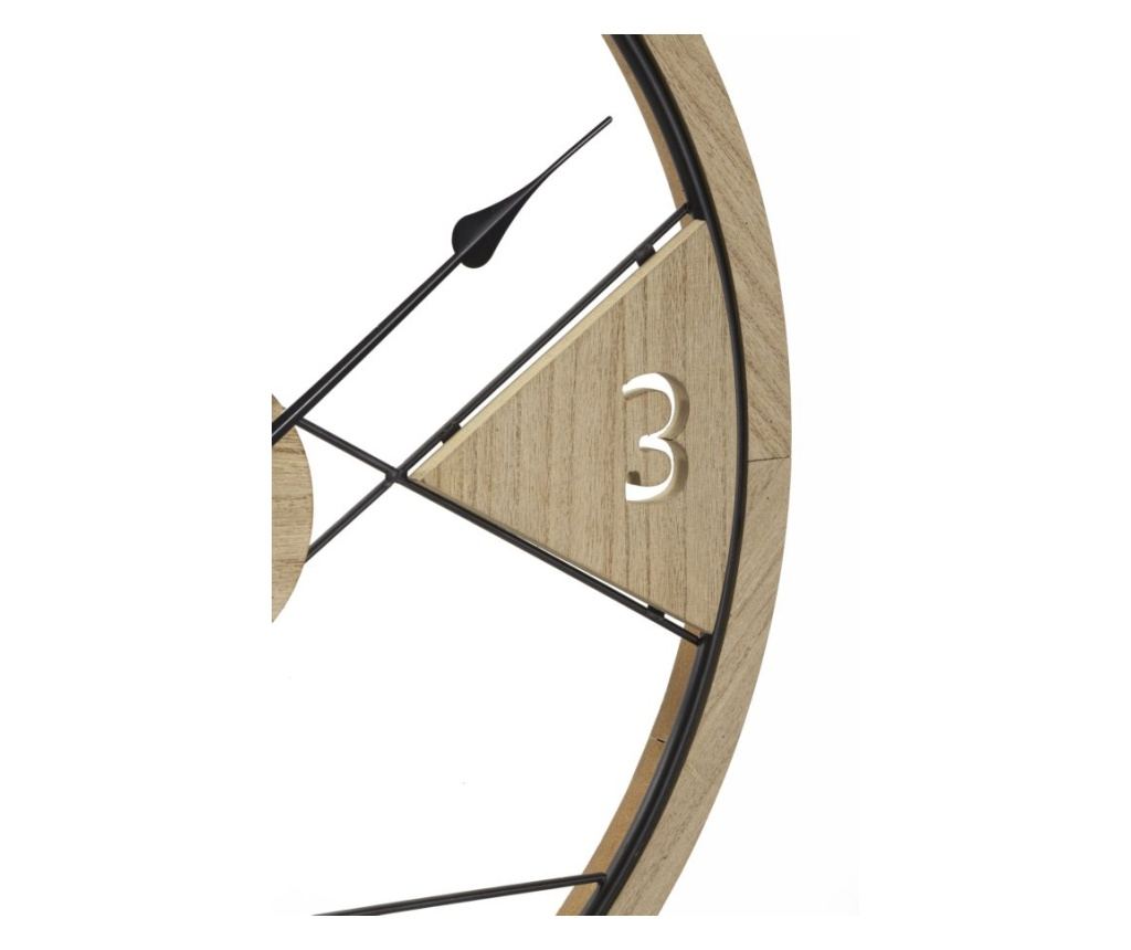 Sat Geometric Crni 60 cm - 3
