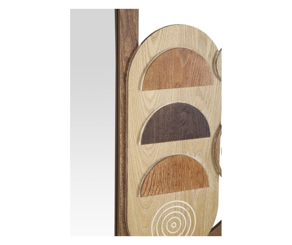 Zidno ogledalo Block Brown 80 cm - 2