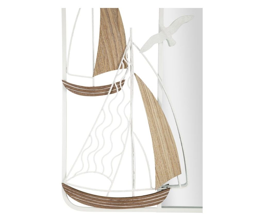 Zidno ogledalo Adriatic White 60 cm - 2