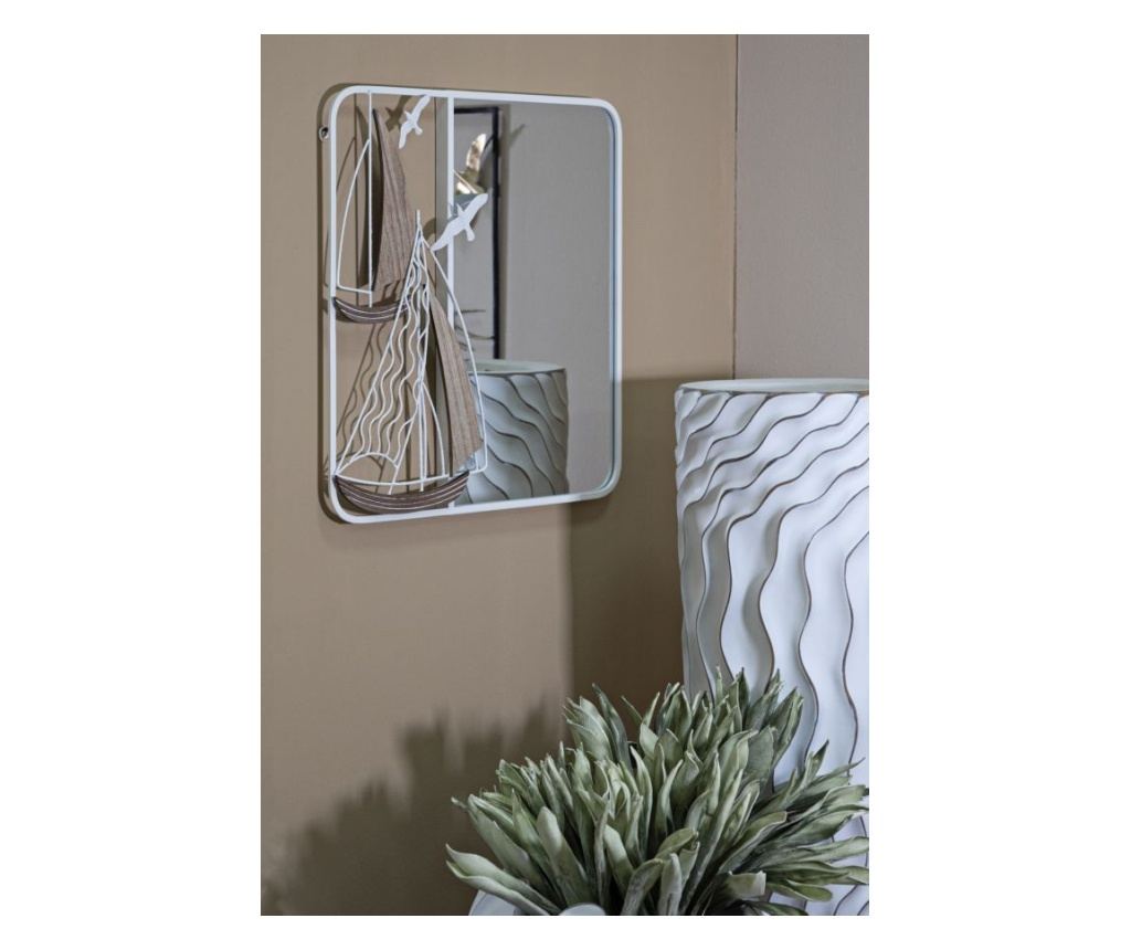 Zidno ogledalo Adriatic White 60 cm - 5