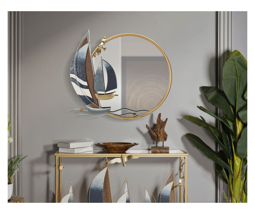 Zidno ogledalo Vele Gold 71 cm - 5