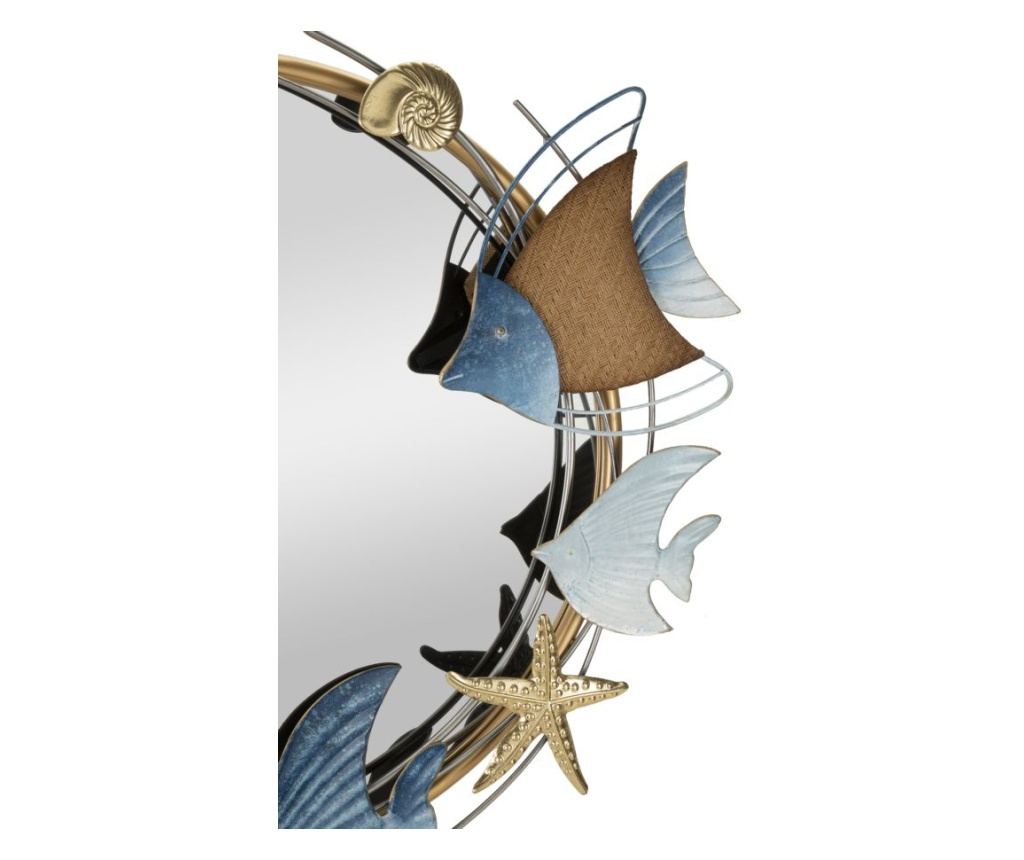 Zidno ogledalo Marine Gold 68 cm - 3