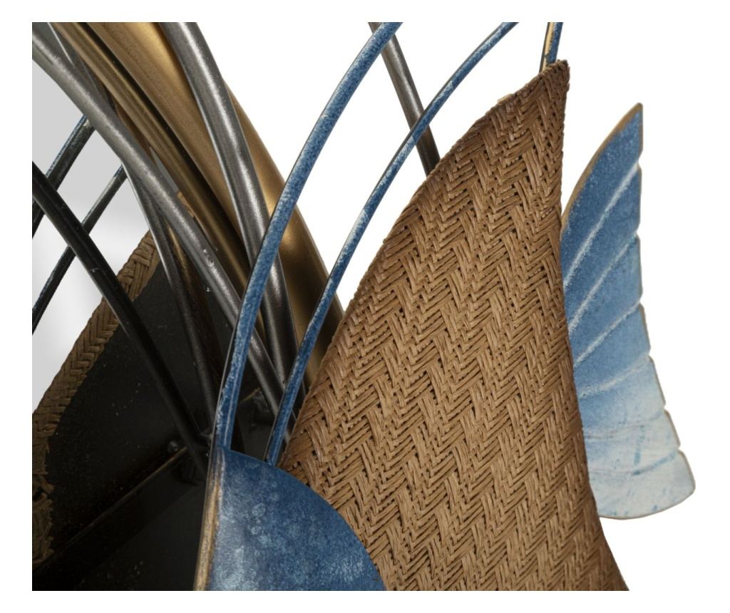 Zidno ogledalo Marine Gold 68 cm - 9