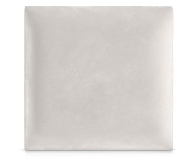 Čalouněný dekorativní a izolační panel 3D Smetanový Náměstí 40x40  40x40