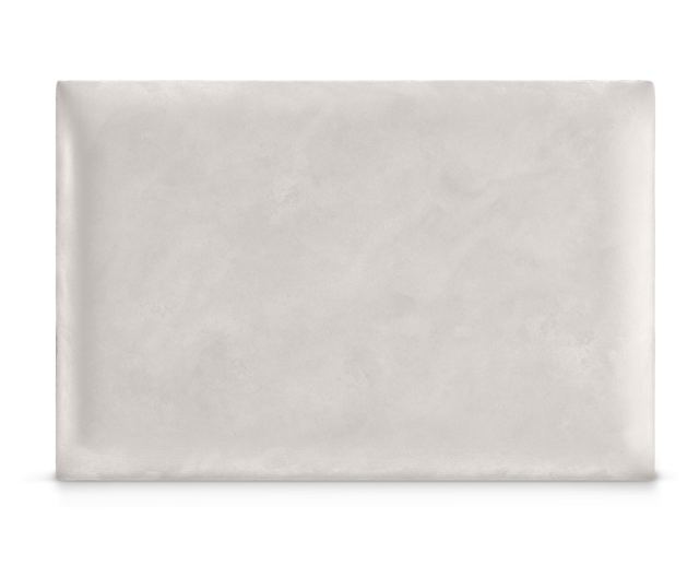 Čalouněný dekorativní a izolační panel 3D Smetanový Obdélník 60x40  60x40
