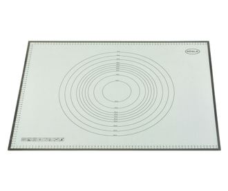 Подложка за тесто Rosle, 68x53 см, за месене/разточване/приготвяне на тесто, с мерителни единици, устойчива на високи температур