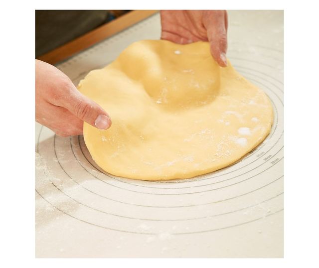Подложка за тесто Rosle, 68x53 см, за месене/разточване/приготвяне на тесто, с мерителни единици, устойчива на високи температур