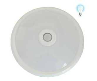 Aplica LED BC15-00330, cu senzor de miscare, 15W, 1460lm, lumina rece, alba, IP20, Braytron