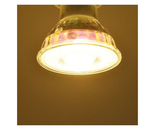 Bec led GU10 5.5W (50W), 38 grade, 350 lm, dimabil, lumina calda (2700K), Braytron
