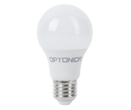 Bec LED 10.5W(75W) Optonica A60, E27, 1055 lm, lumina calda (2700 K), clasa energetica F