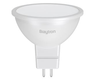 Bec led MR16 5W(50W), GU5.3, 350lm, 110 grade, lumina neutra(4000K), opal, Braytron