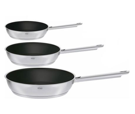 Set de tigăi premium, rösle – elegance, 3 piese