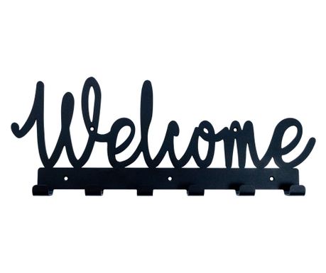 Cuier metalic Welcome 6 agatatoare