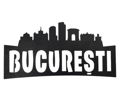 Sigla metalica pe perete Bucuresti