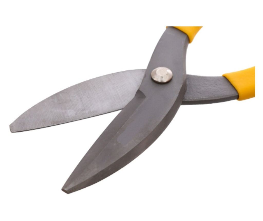Foarfeca pentru Tabla, KlaussTech, Cap Forjat, Lungime 12'' / 300 mm, Galben - 2