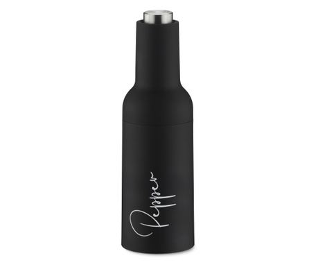 Rasnita de piper Trisa Pure Elegance 6939.4200, Recipient ceramic, Design modern, Negru