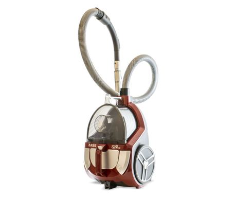 Aspirator fara sac Zass ZVC 20 Turbo Cyclonic, 800W, Filtru lavabil WHF Plus, Hepa 12, Recipient colectare transparent 4.3L, Fil