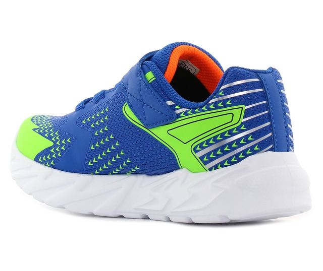 Pantofi pentru copii Skechers Flex - Glow Bolt, albastru intermitent