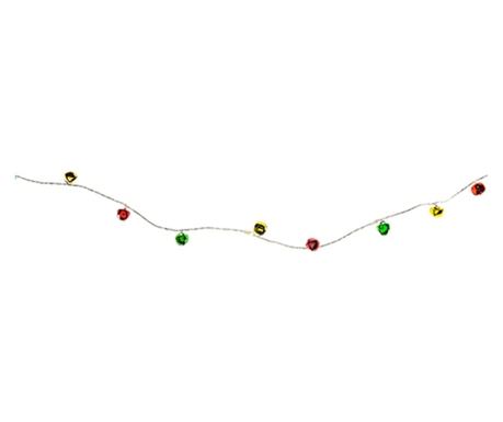 Blagdanska rasvjeta Zvona Metalna, 10 LED, Tajmer