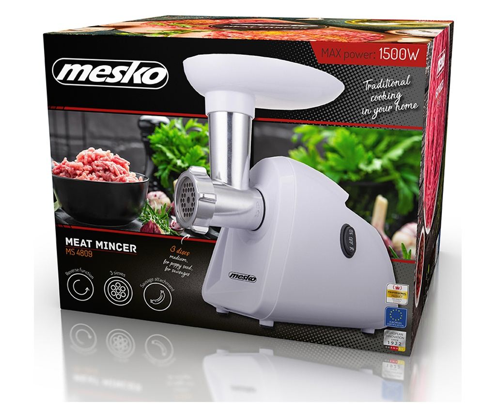 Elektryczna maszynka do mięsa o mocy 1500W - 6