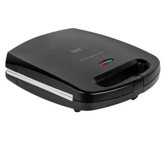 Toaster Ceramic, Putere 1500 W, Prepara 4 sandwich-uri, Negru