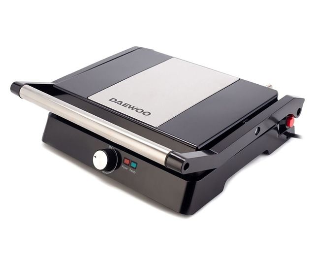 Električni roštilj crni Daewoo Inox 2400w