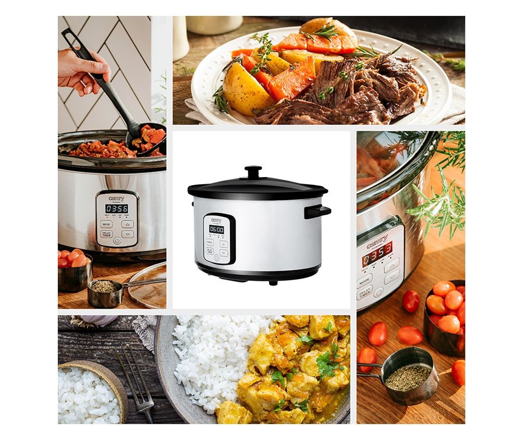 Crock-Pot Wolnowar 4.7l - Camry CR 6414 - 3