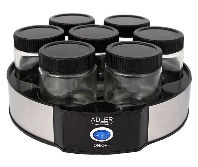 Proizvod Aparat za Jogurt Staklene Tegle 7 X200 Ml Adler