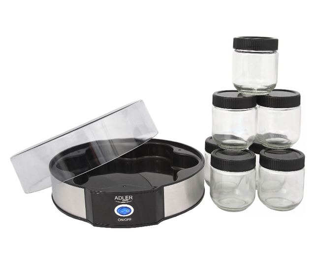 Proizvod Aparat za Jogurt Staklene Tegle 7 X200 Ml Adler