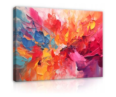 Apstraktna slika na platnu 120x80 cm Moderna dekorativna za dnevni boravak kuhinju