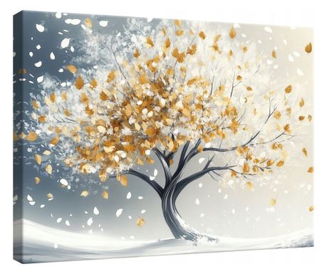 Obraz na plátně Abstrakt 100x70 cm Moderní dekorativní obývací kuchyně